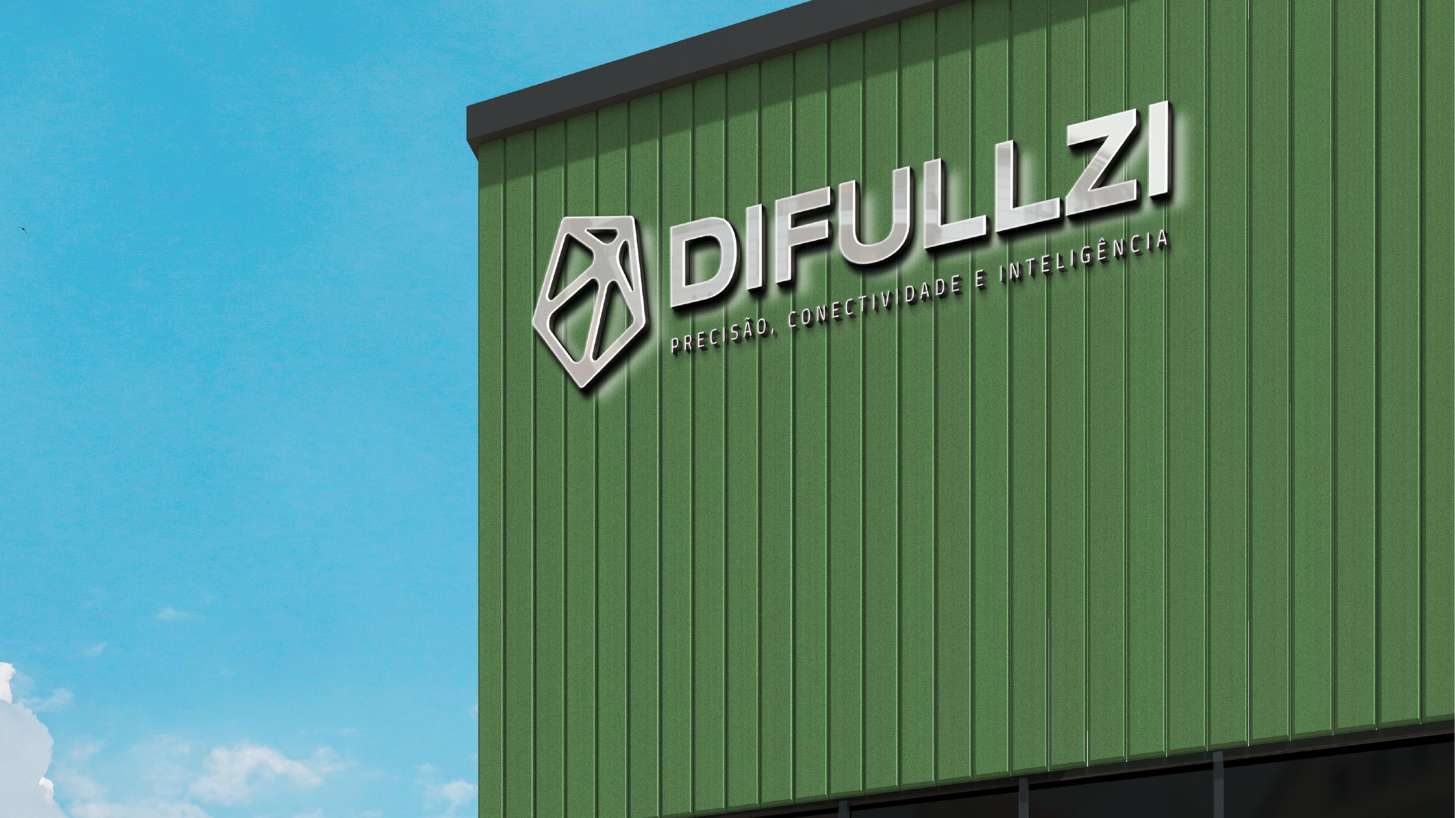 Fachada com a marca Difullzi Tecnologia